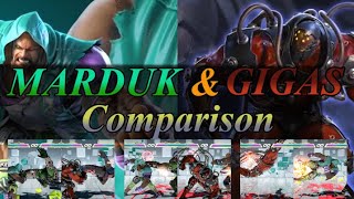 [Tekken7] Marduk \& Gigas Overall Comparison !!