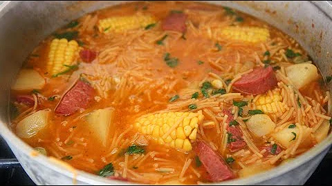 Sopa de Salchichon