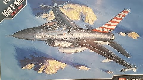 academy f16 a/c 1/48 build log
