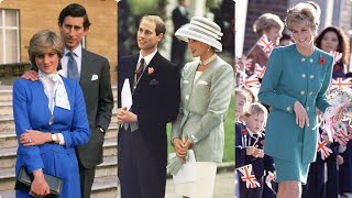 Princess Diana photo album Princess Diana  Two Pieces Dresses Royal Family Romantic Couple Photo