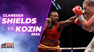 CLARESSA SHIELDS VS EMA KOZIN FULL FIGHT