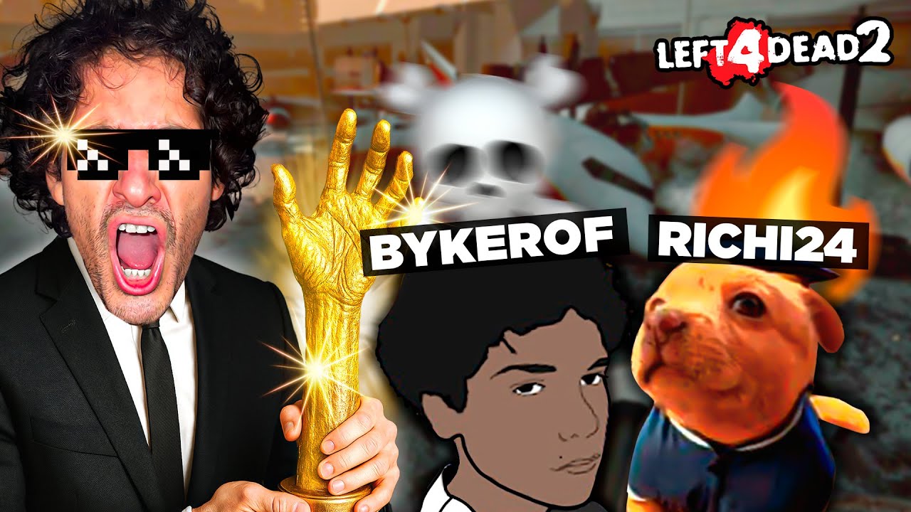 LLEGUE a la FINAL en un TORNEO de LEFT 4 DEAD con STREAMERS 💀🔥