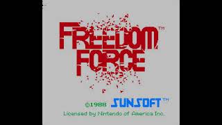 Freedom Force Usa Intro - Nintendo Entertainment System Nes