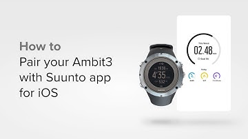 How to pair your Ambit3 with Suunto app for iOS