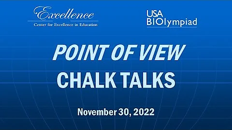 USABO Clubs' POV CHALK TALKS - Pursuing biology fr...