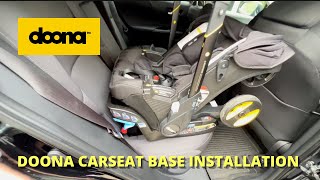 Doona Carseat Base Installation