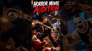 🎬 He Auditioned to Survive Every Horror Killer #shorts #movie #horrorcomedy