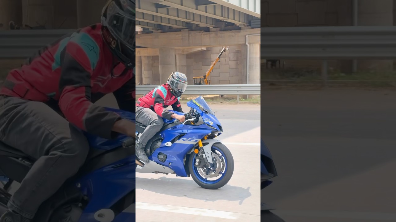 YAMAHA R6 IN INDIA | R6 vs CBR 650 | R6 VS ZX10R