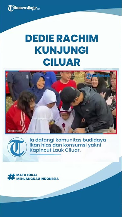Jalan Kaki Kunjungi Ciluar, Dedie Rachim Temui Banyak Potensi Ekonomi yang Semakin Berkembang