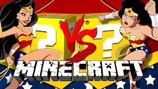 Minecraft: WONDER WOMAN LUCKY BLOCK CHALLENGE | CAPTURE THE POINT