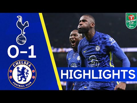 Tottenham 0-1 Chelsea | The Blues Book A Spot In The Final | Carabao Cup Highlights