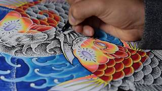 Dibujando Pez Koi Y Como Dibujar Pez Koi