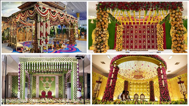 Latest Wedding Mandapam Decoration Ideas 2023 || Wedding Stage Decorations || Muhurtham Stage Decor