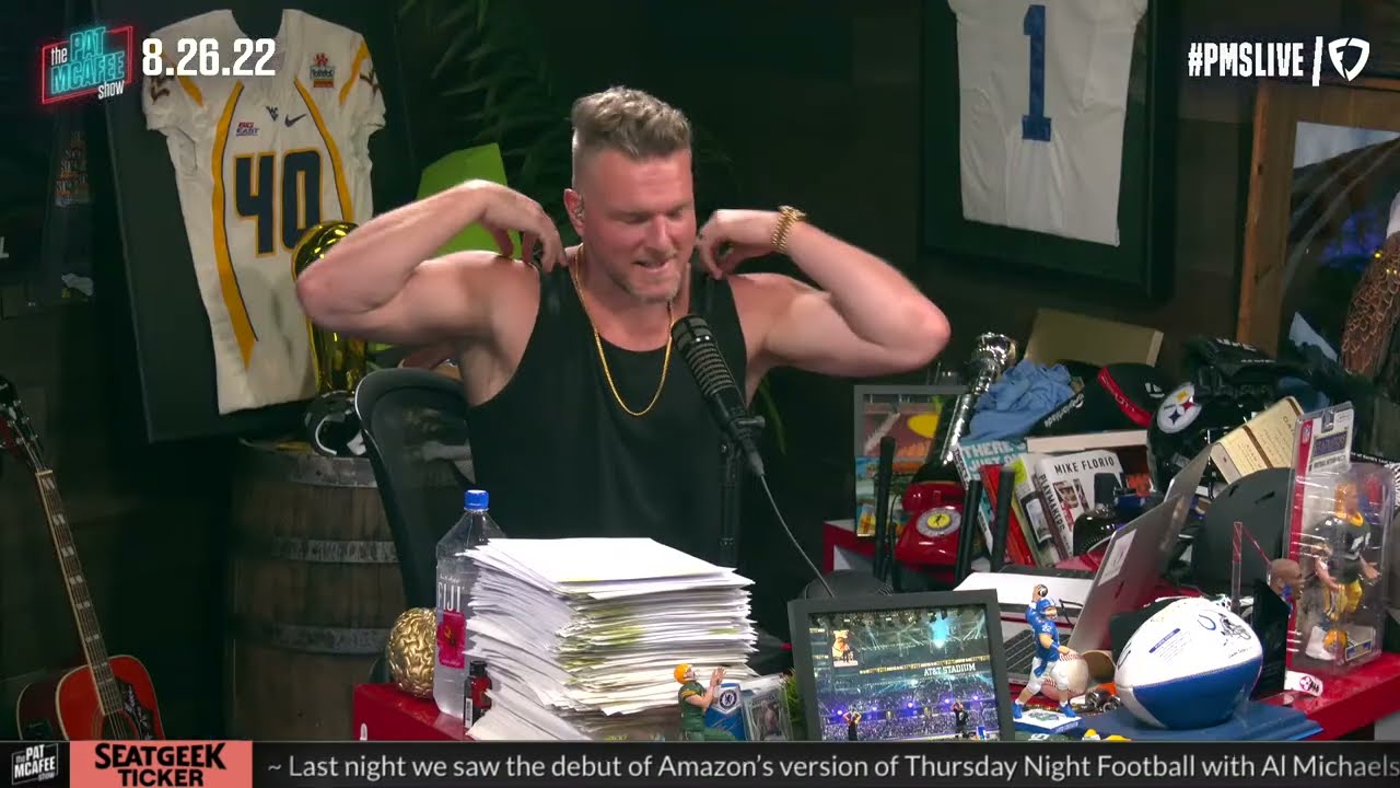 The Pat McAfee Show Friday August 26th 2022 YouTube