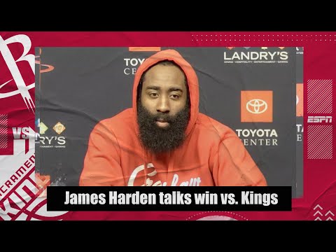 James Harden on the Rockets' first win of the season & talks playing with John Wall | NBA on ESPN