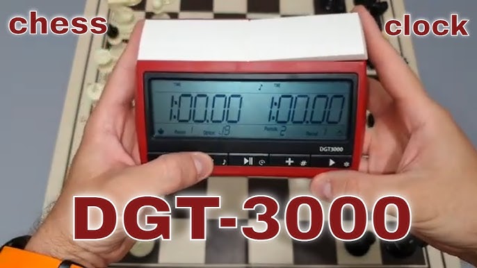 Novo relógio de xadrez DGT 3000 PI 