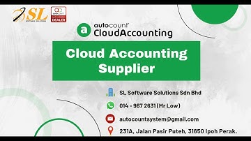 AutoCount Cloud Accounting   [Supplier]