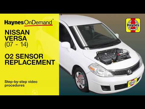 How to replace the O2 Sensor on a Nissan Versa (2007-2014)
