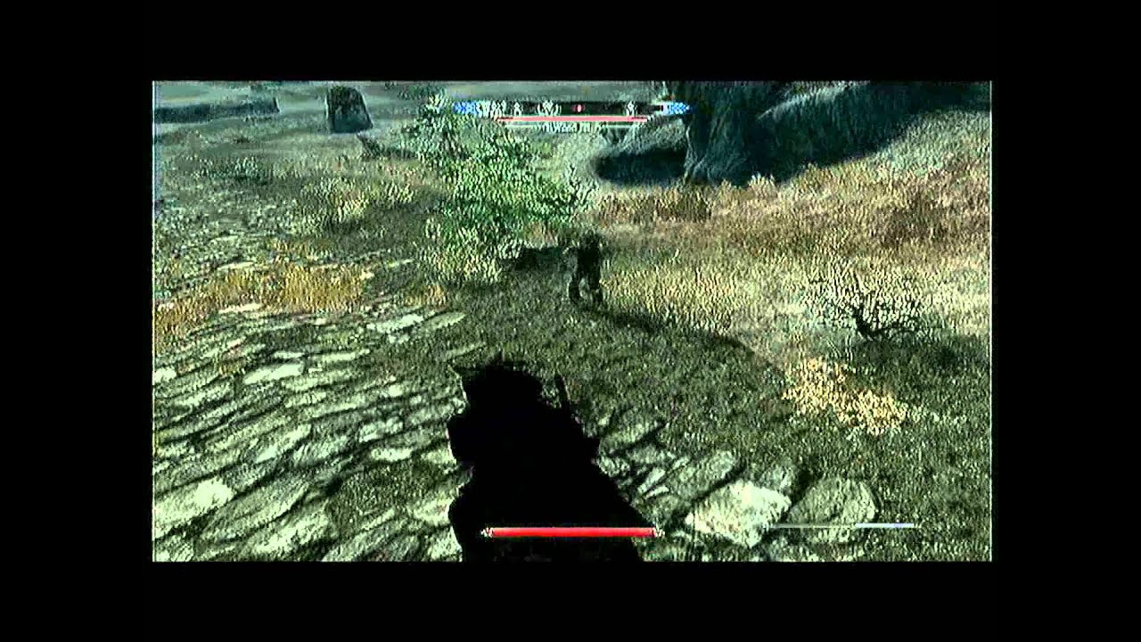 Skyrim Horseback Fighting Gameplay! YouTube