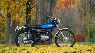 1972 Yamaha 125 AT2, new video