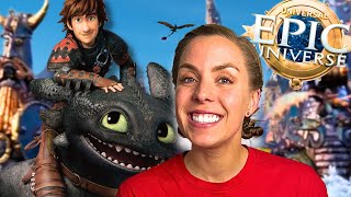 How to Train Your Dragon Land is Going to Be EPIC!!