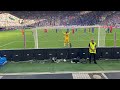 Gol Roberta Lewandowskiego z rzutu karnego w meczu Francja – Polska 1:1. Gol widziany z trybun!