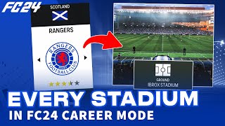 Every *REAL* Stadium in FC24 Career Mode ✅🏟️
