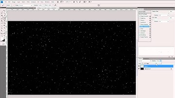 Tutorial #1: Making a cool starfield from scratch in Photoshop