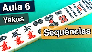 Mahjong para iniciantes - Yakus de sequências - Aula 6