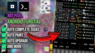 Not Pixel Automation Script - Android (TERMUX) Tutorial - Auto Paint, Auto Upgrade ETC