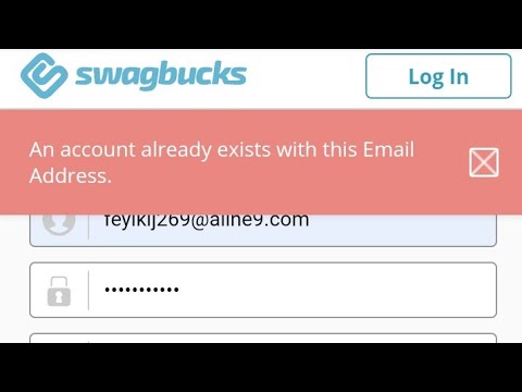 How to complain about Swagbucks error login problem .