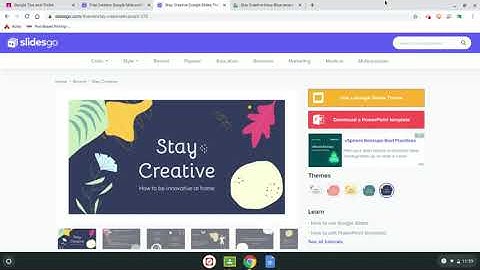How to get more Google Slide themes