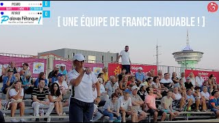 Une équipe de France injouable : Quart PICARD vs PEYROT  International à pétanque de Palavas 2022