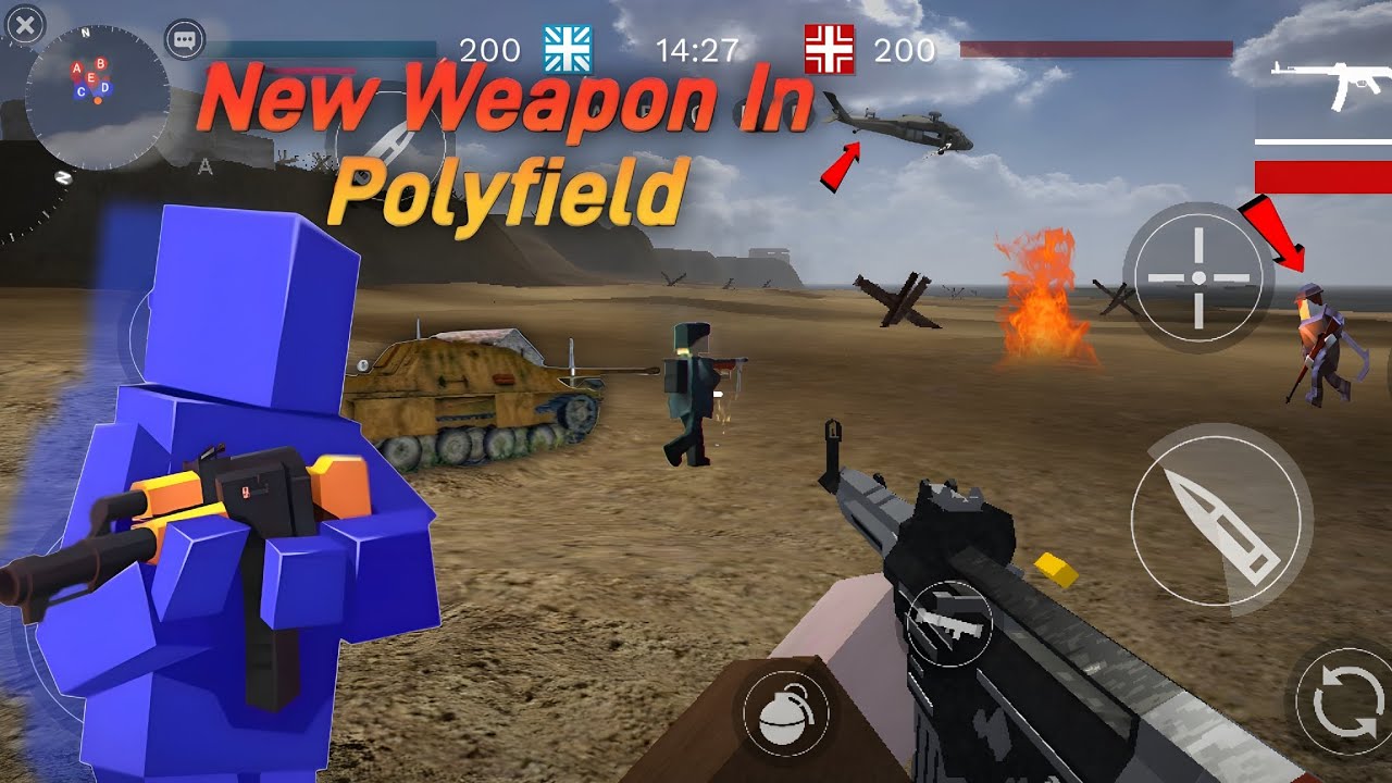 How to play polyfield multiplayer walkthrough games part 1 - YouTube