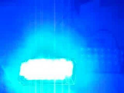 2 22 LED Flashing Lights Blue And Red