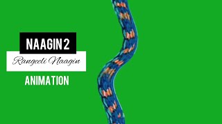 Naagin 2 Rangeeli Naagin | Shesha Rangeeli Naagin Animation Green Screen