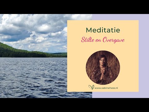 Meditatie Stilte en overgave van Sabine Hess