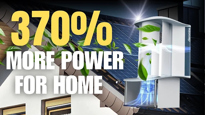 Revolutionary Wind Turbine Outshines Solar Panels for Home Use