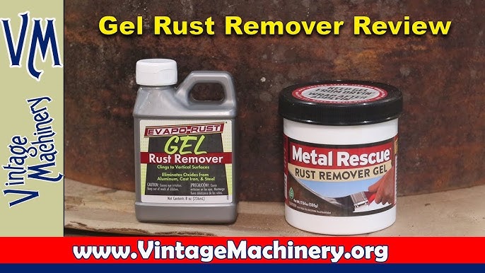 Rust Remover/Dissolver Testing: Evapo-Rust, Metal Rescue, Naval Jelly, Krud  Kutter & More 