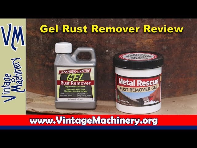 Evapo-Rust CRC Gel Rust Remover, 8 Fl Oz, Rust Remover for Vertical  Surfaces, Eliminates Oxides from Aluminum, Cast Iron, and Steel