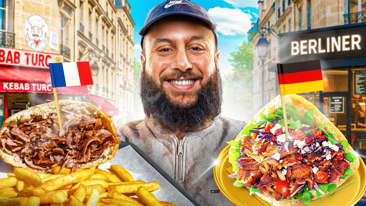 Kebab Traditionnel vs Kebab Berliner : Où est l’arnaque ? (Avec @BRleGourmand )