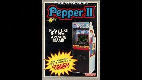 Andrew Reviews - Pepper II (ColecoVision)