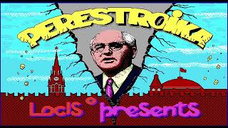 Dedicated to Mikhail Gorbachev (1931-2022) Perestroika (Toppler) game for DOS
