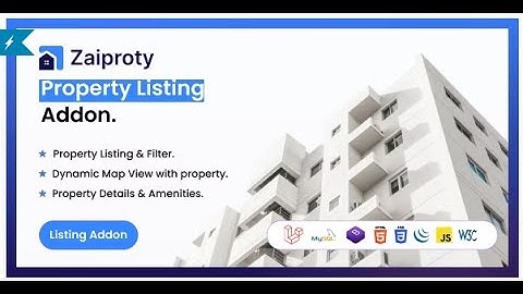 Zaiproty   Property Listing Addon @topnewcode