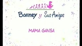 Barney Y Sus Aimgos Mama Gansa Lets Help Mother Goose Spanish