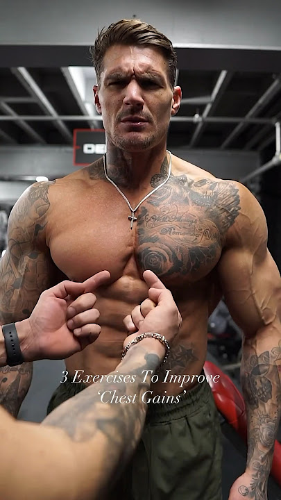 Improve your ‘Chest Gains’ with these tips & exercises💪 #chestworkout