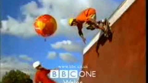 BBC1 Wales Ident - Skateboarders-  Into CBBC With Angellica Bell