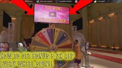 SPIN THE WHEEL GLITCH HOW TO GET BONUS AND DOUBLE REP OFF THE DAILY SPIN EVERYTIME ON NBA 2K20!!