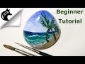 Rock Painting Tutorial For Beginners Beach