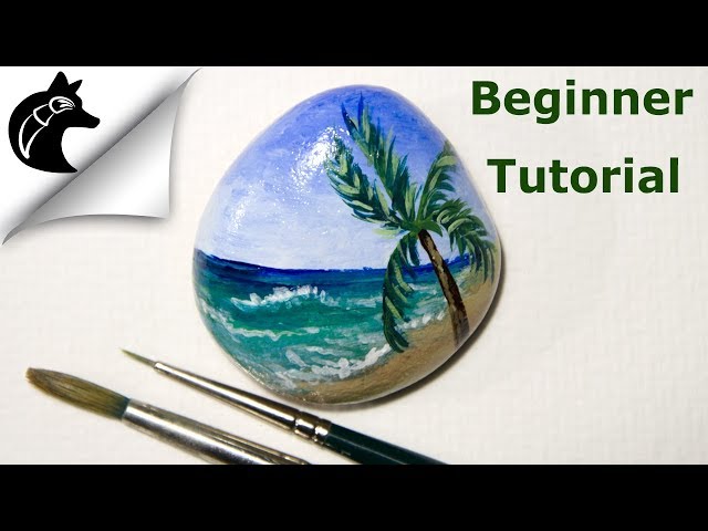 The Vase Rock Painting Tutorial